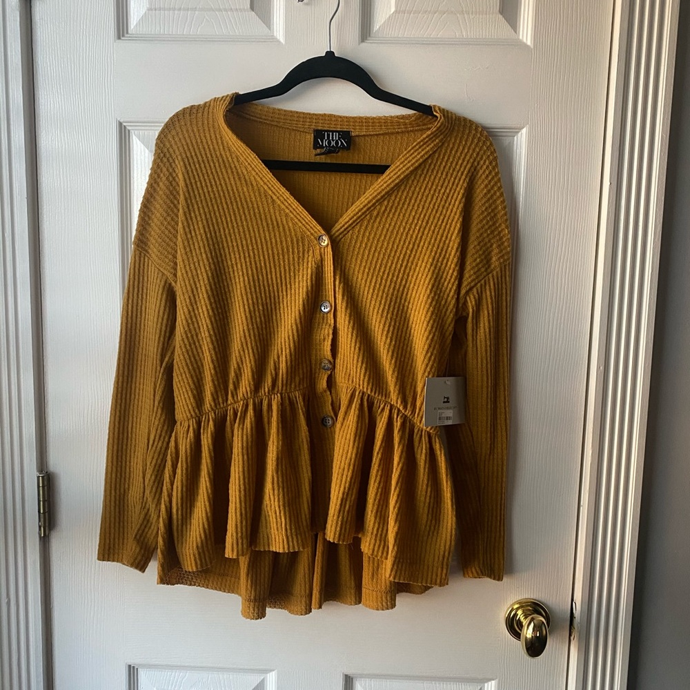 Peplum Sweater Top